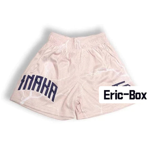 Lightning Pink Mesh Shorts