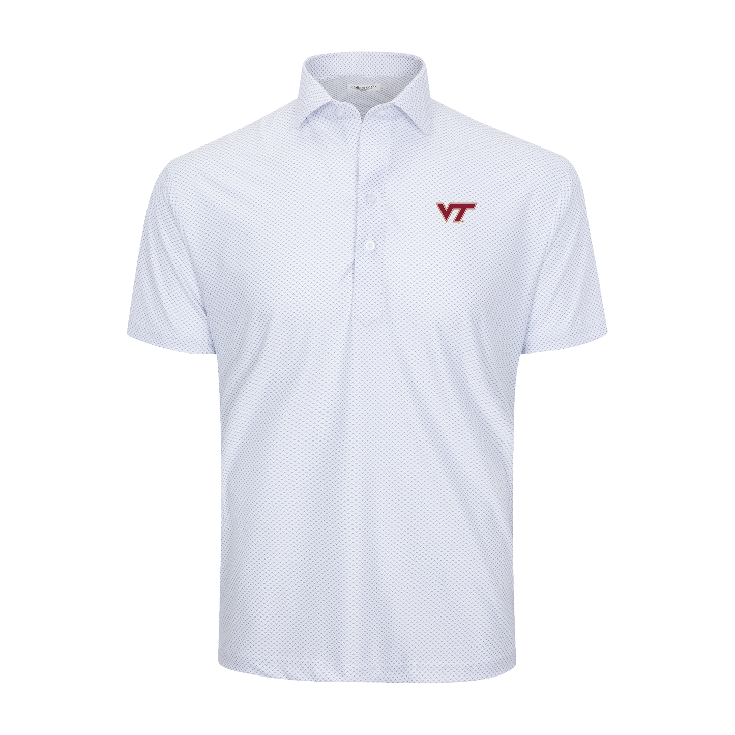 Virginia Tech Featherweight Flex Polo Pulse